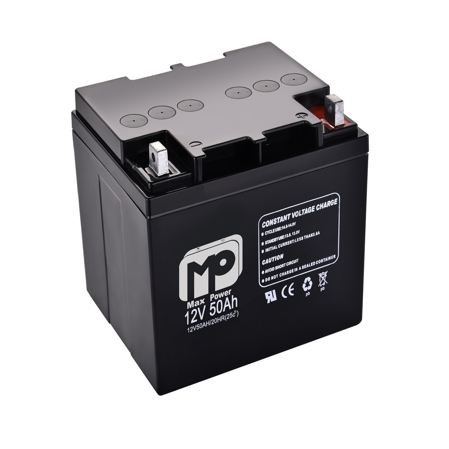 12v 50ah lead acid agm & gel battery